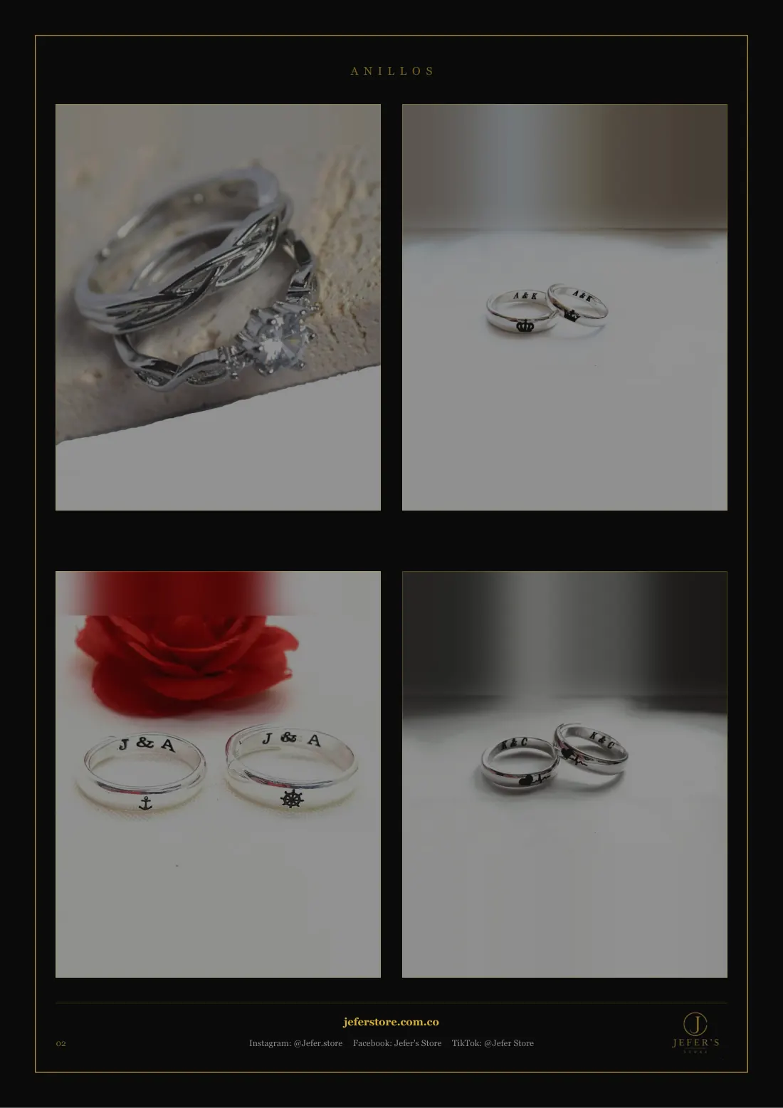 Página 3 de 18 del catálogo de anillos