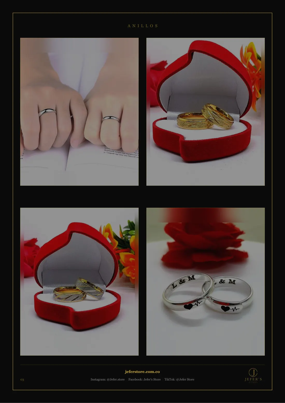 Página 4 de 18 del catálogo de anillos