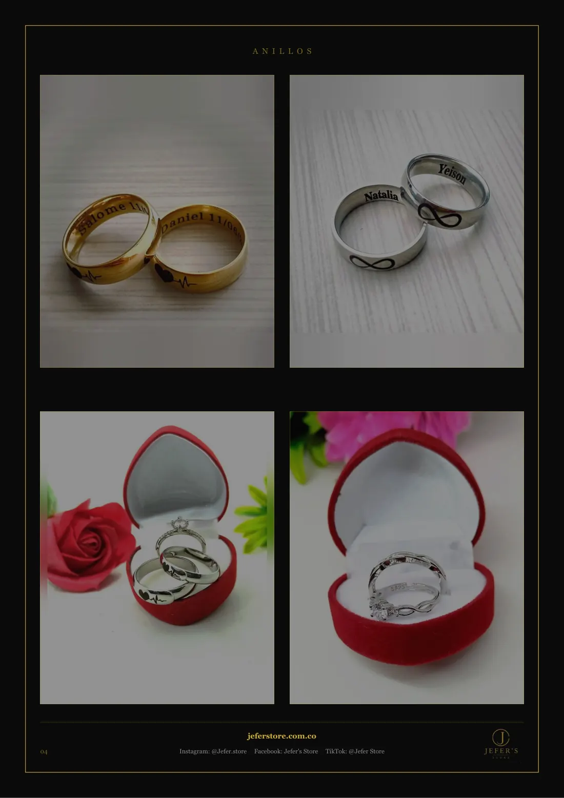 Página 5 de 18 del catálogo de anillos