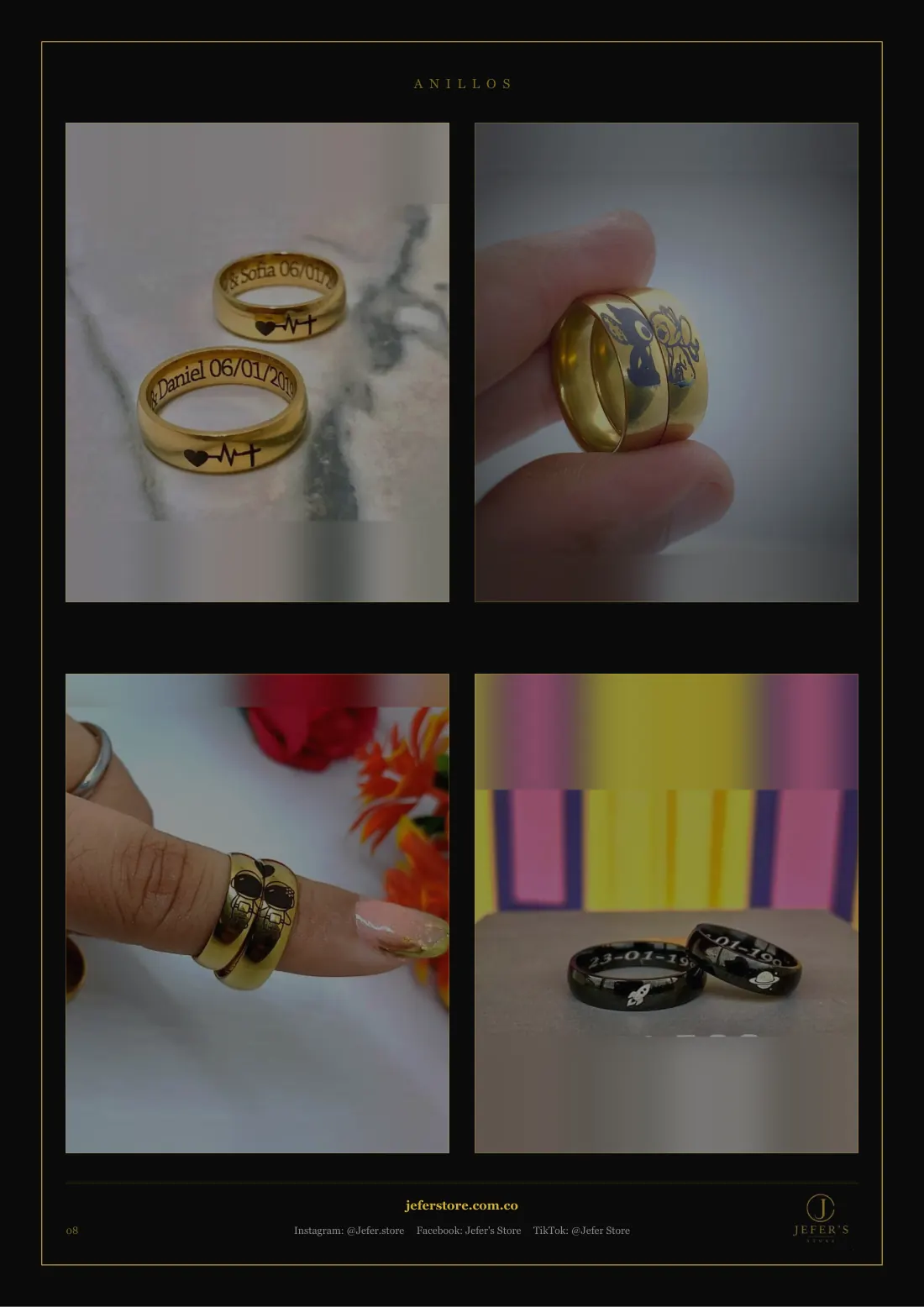 Página 9 de 18 del catálogo de anillos