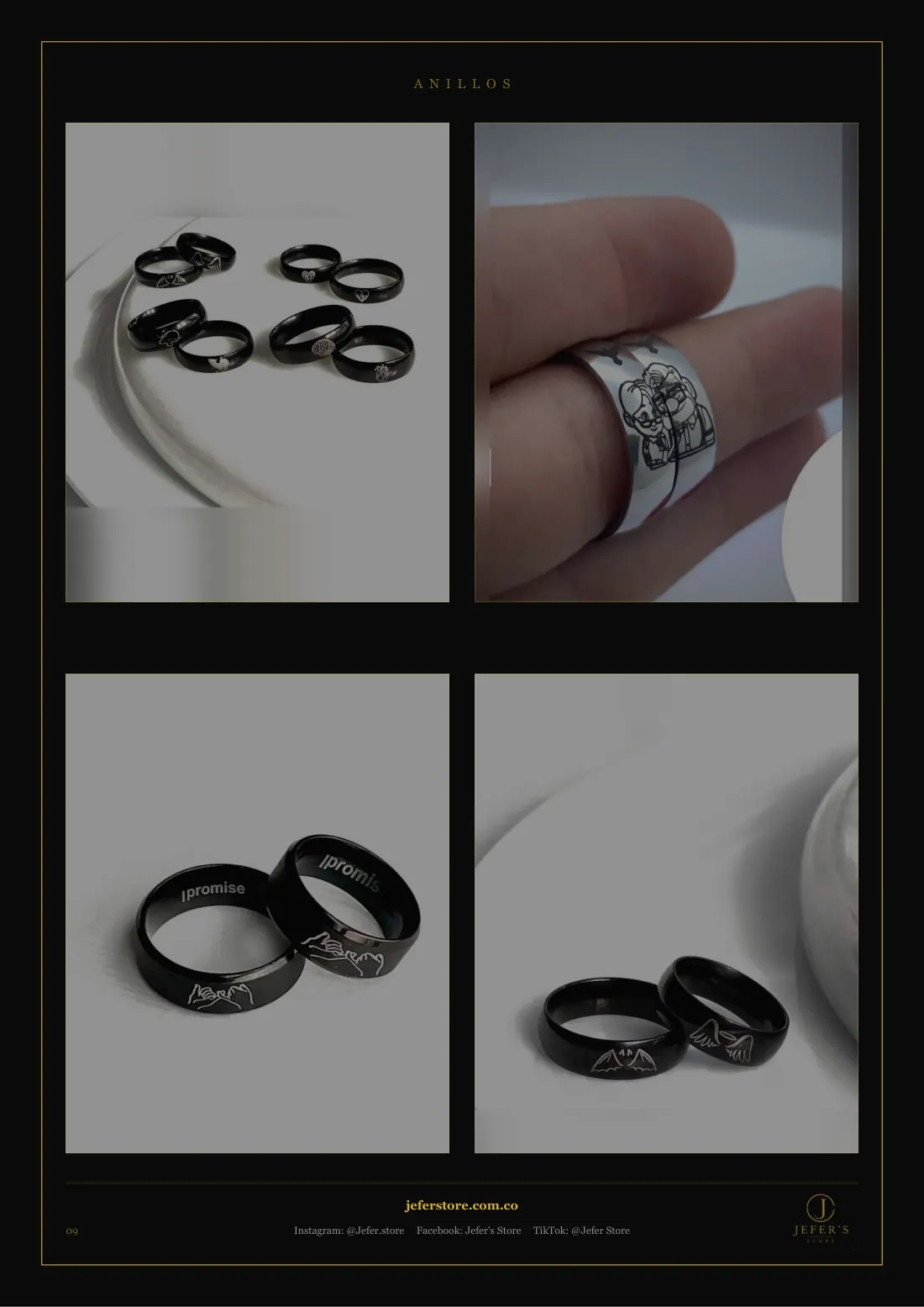 Página 10 de 18 del catálogo de anillos