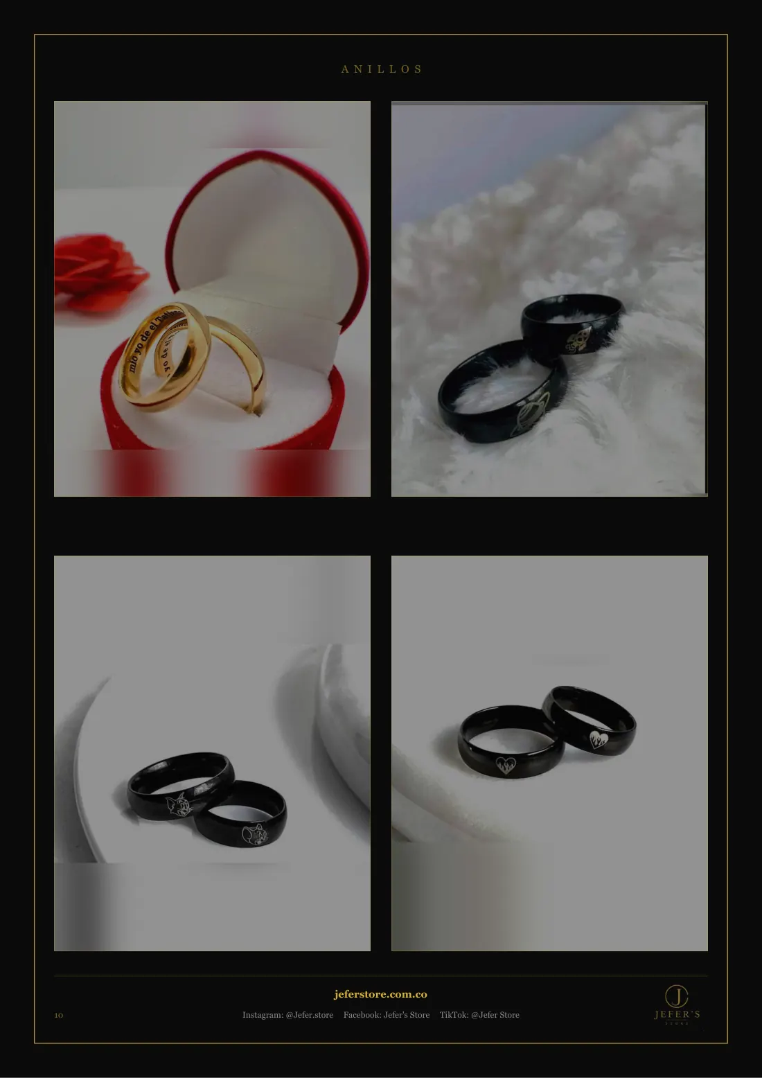 Página 11 de 18 del catálogo de anillos