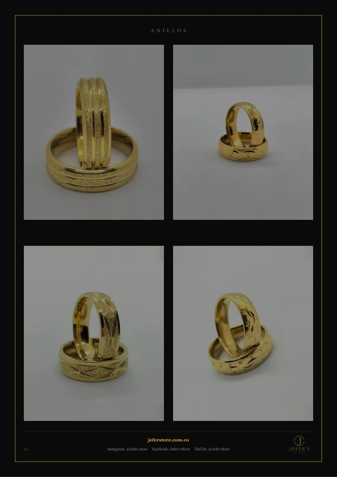 Página 12 de 18 del catálogo de anillos