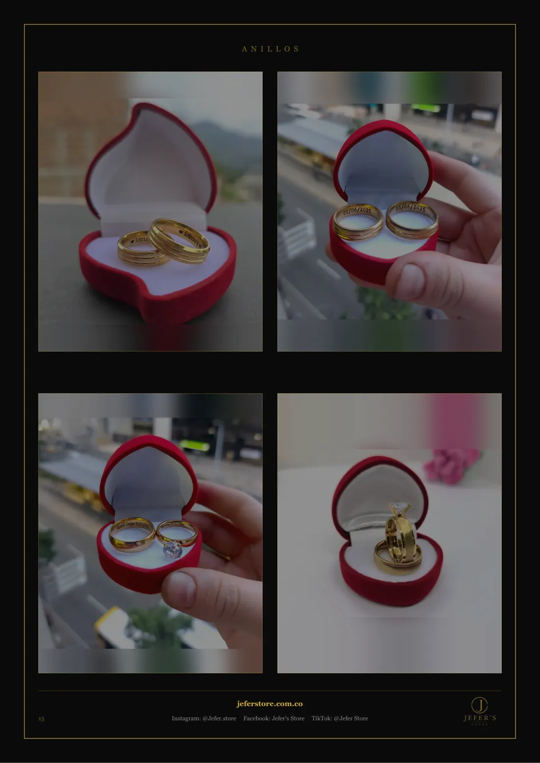Página 16 de 18 del catálogo de anillos