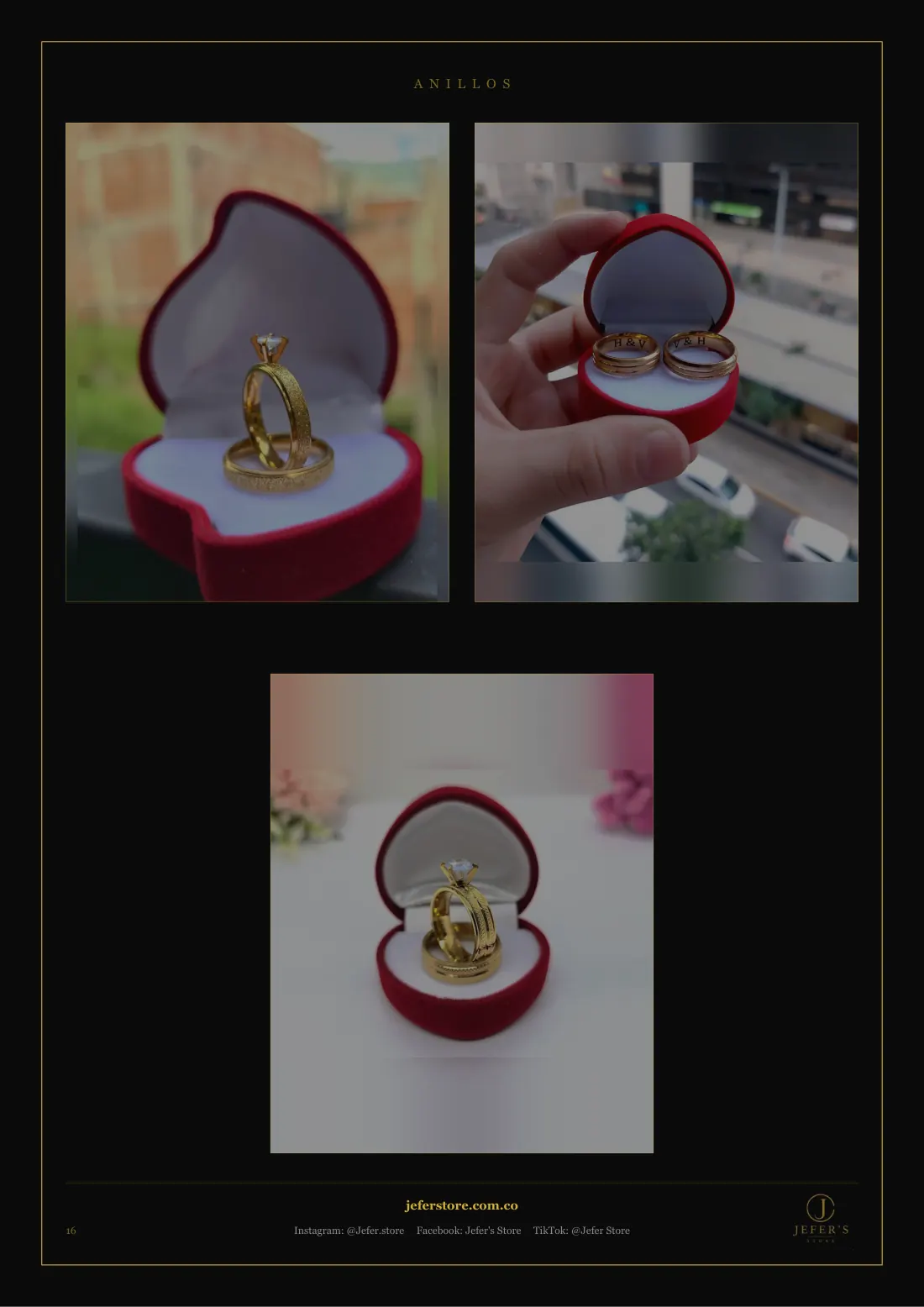 Página 17 de 18 del catálogo de anillos