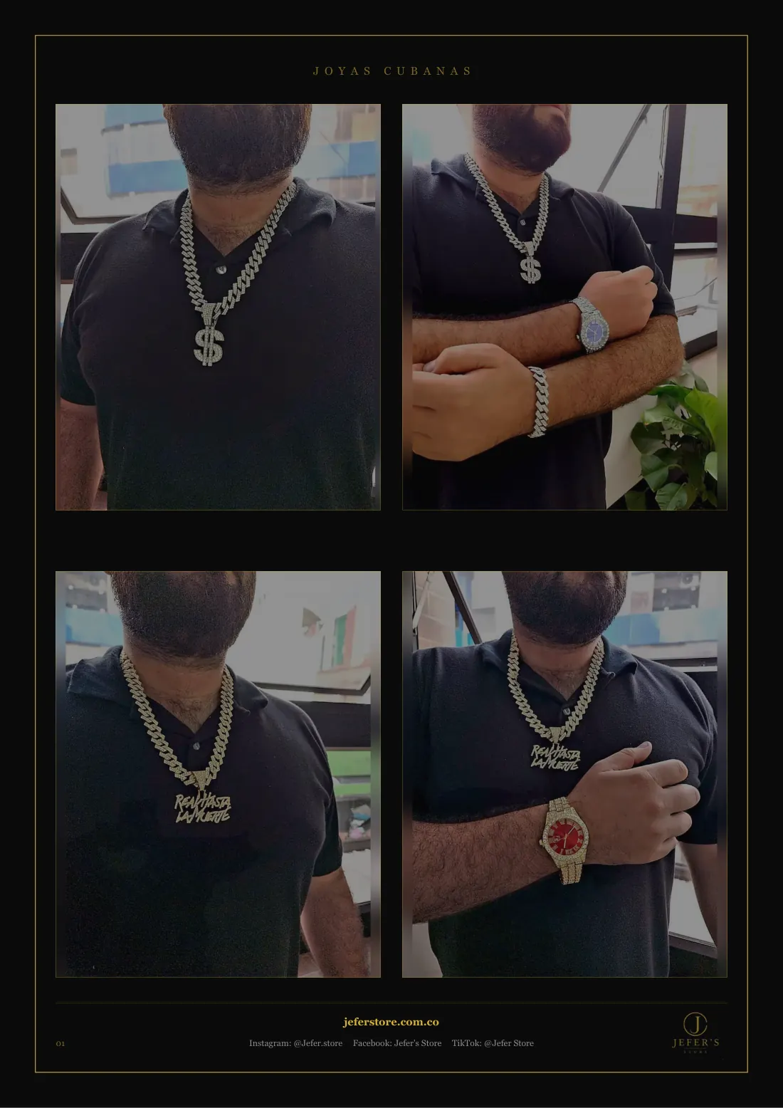 Página 2 de 21 del catálogo de joyas cubanas