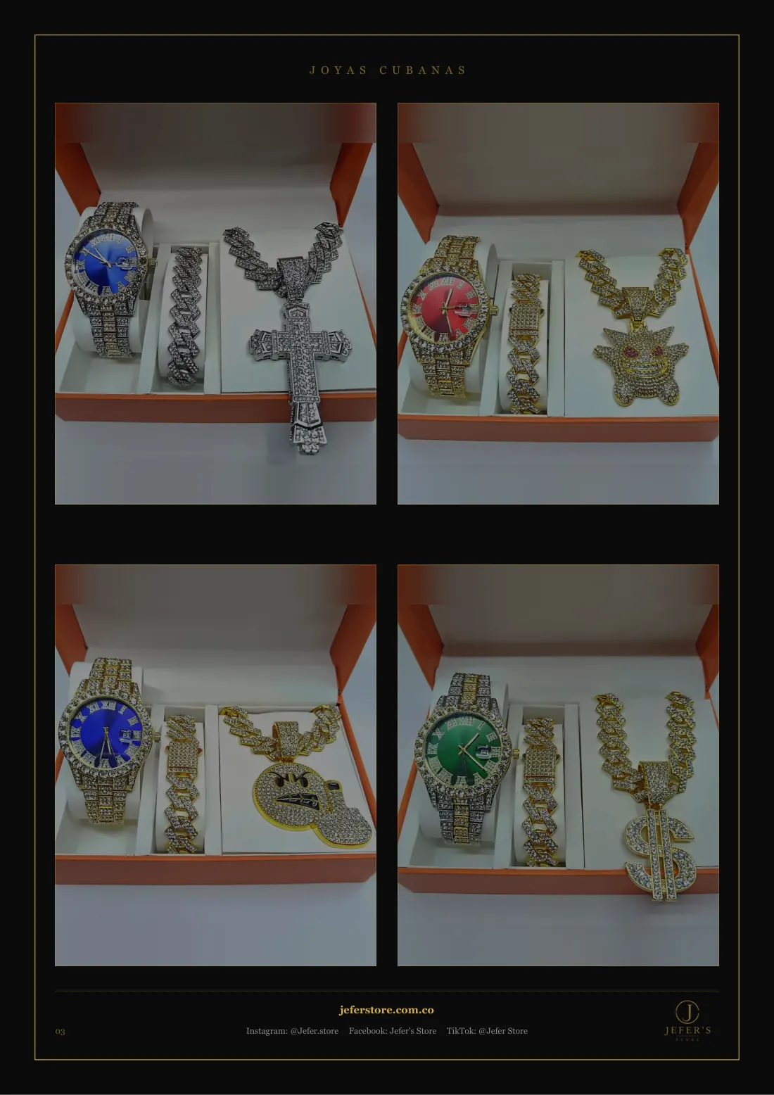 Página 4 de 21 del catálogo de joyas cubanas