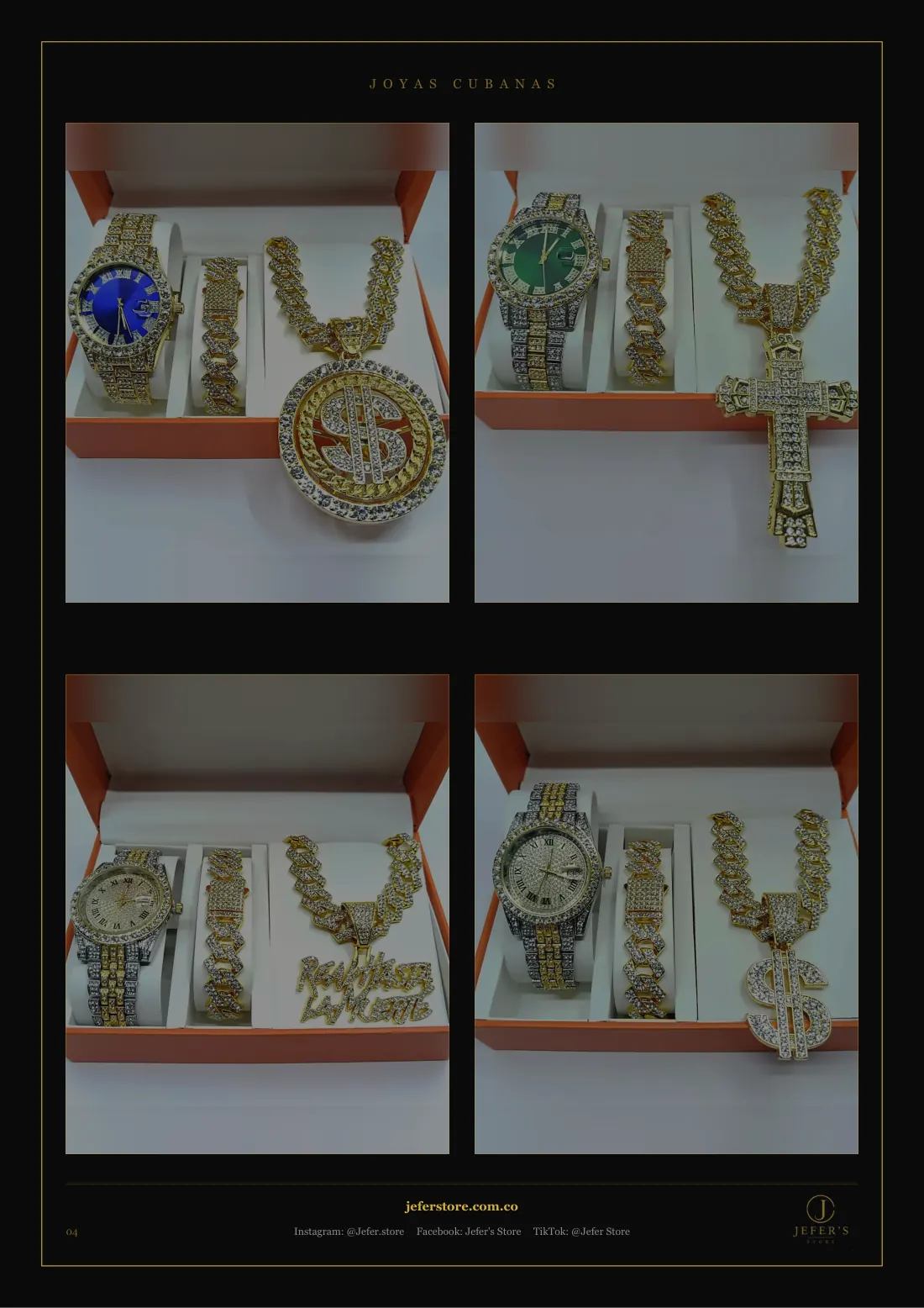 Página 5 de 21 del catálogo de joyas cubanas
