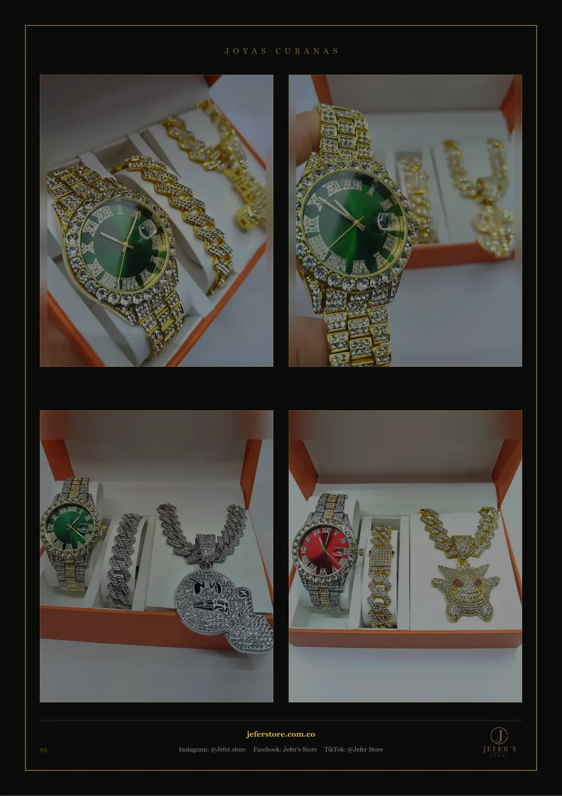 Página 6 de 21 del catálogo de joyas cubanas