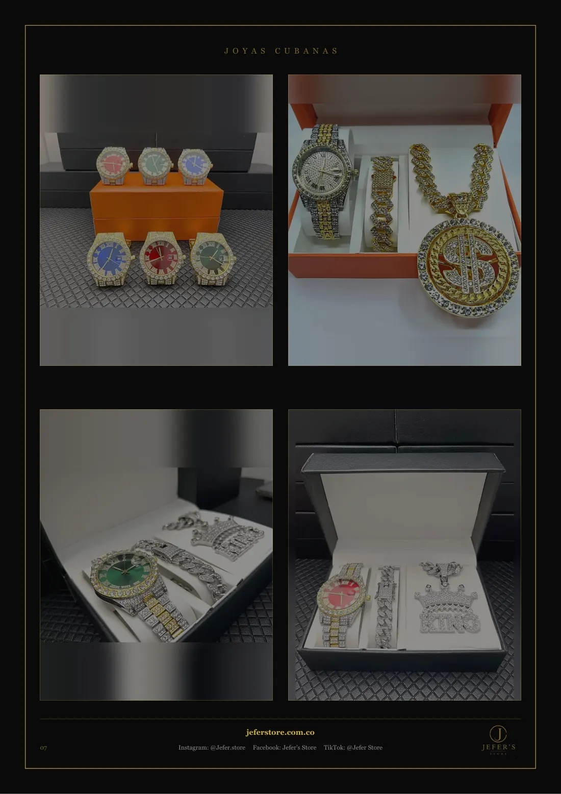 Página 8 de 21 del catálogo de joyas cubanas