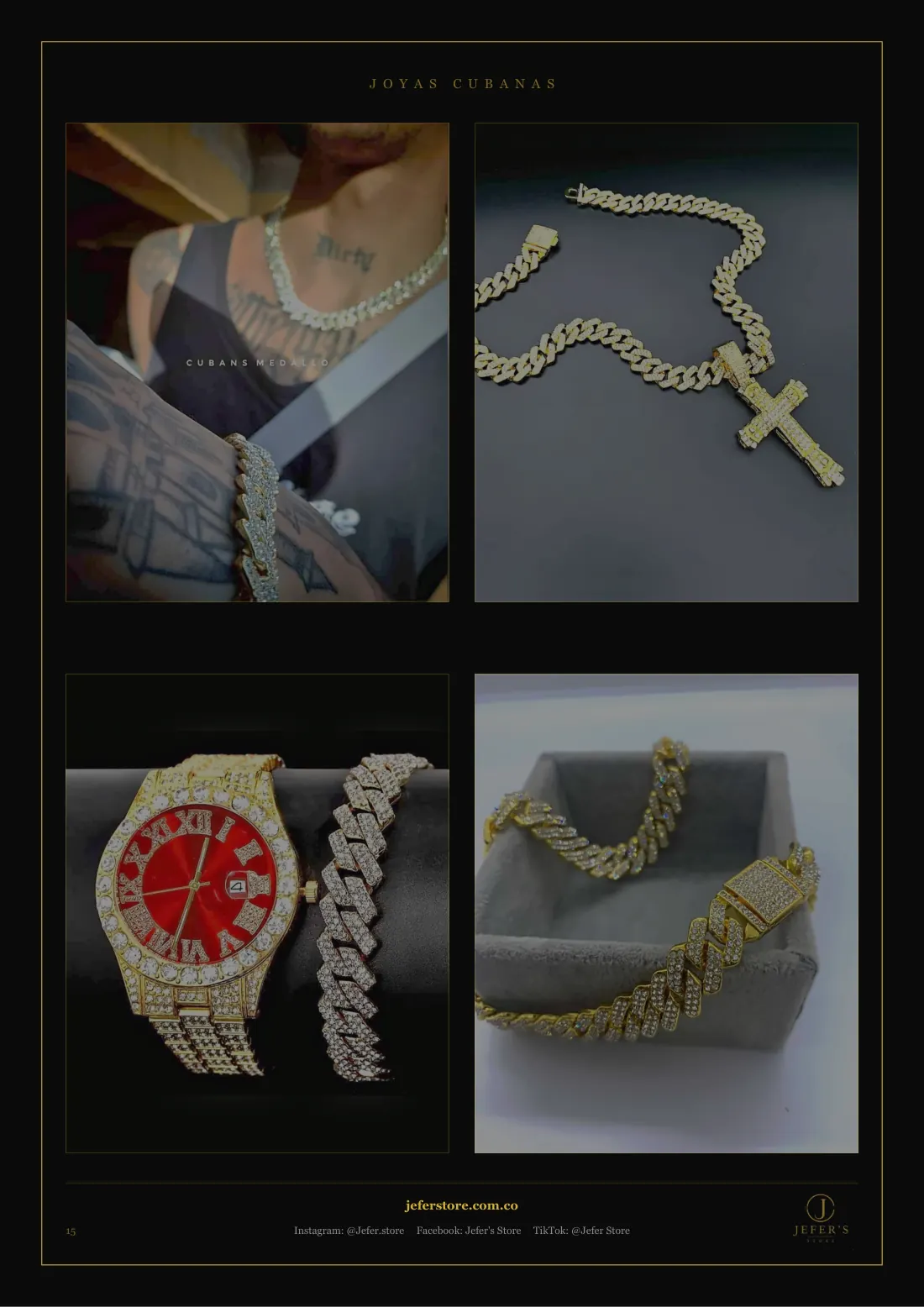 Página 16 de 21 del catálogo de joyas cubanas