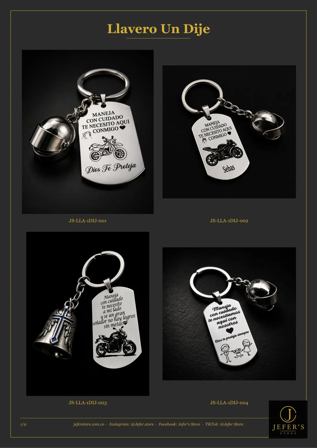 Página 4 de 29 del catálogo de llaveros personalizados
