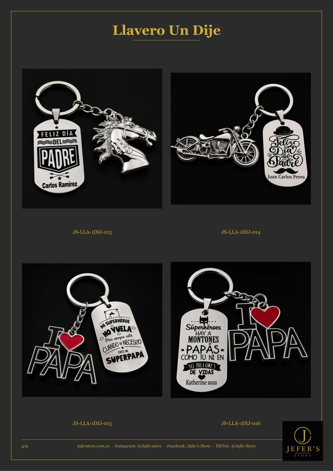 Página 7 de 29 del catálogo de llaveros personalizados