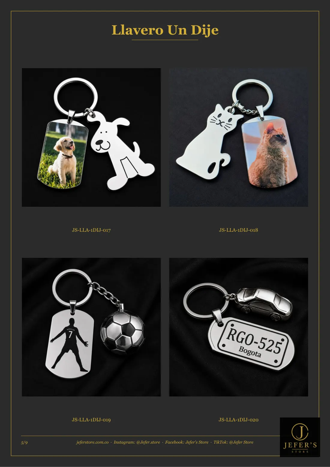 Página 8 de 29 del catálogo de llaveros personalizados