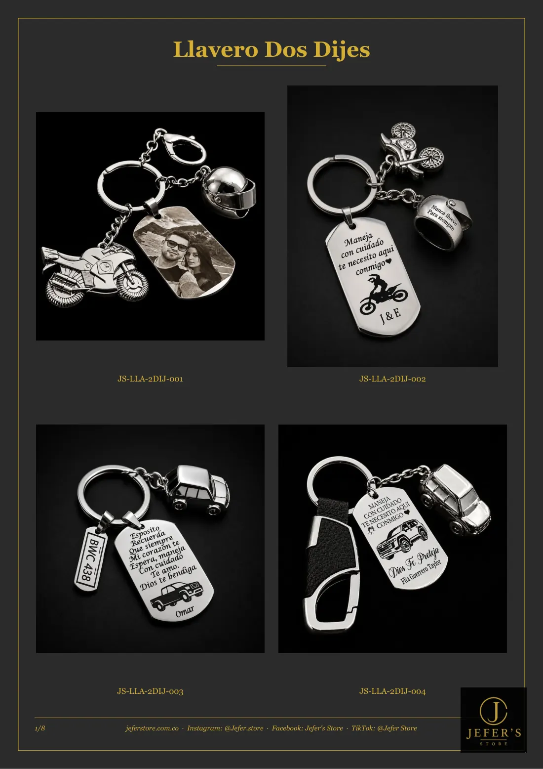 Página 14 de 29 del catálogo de llaveros personalizados
