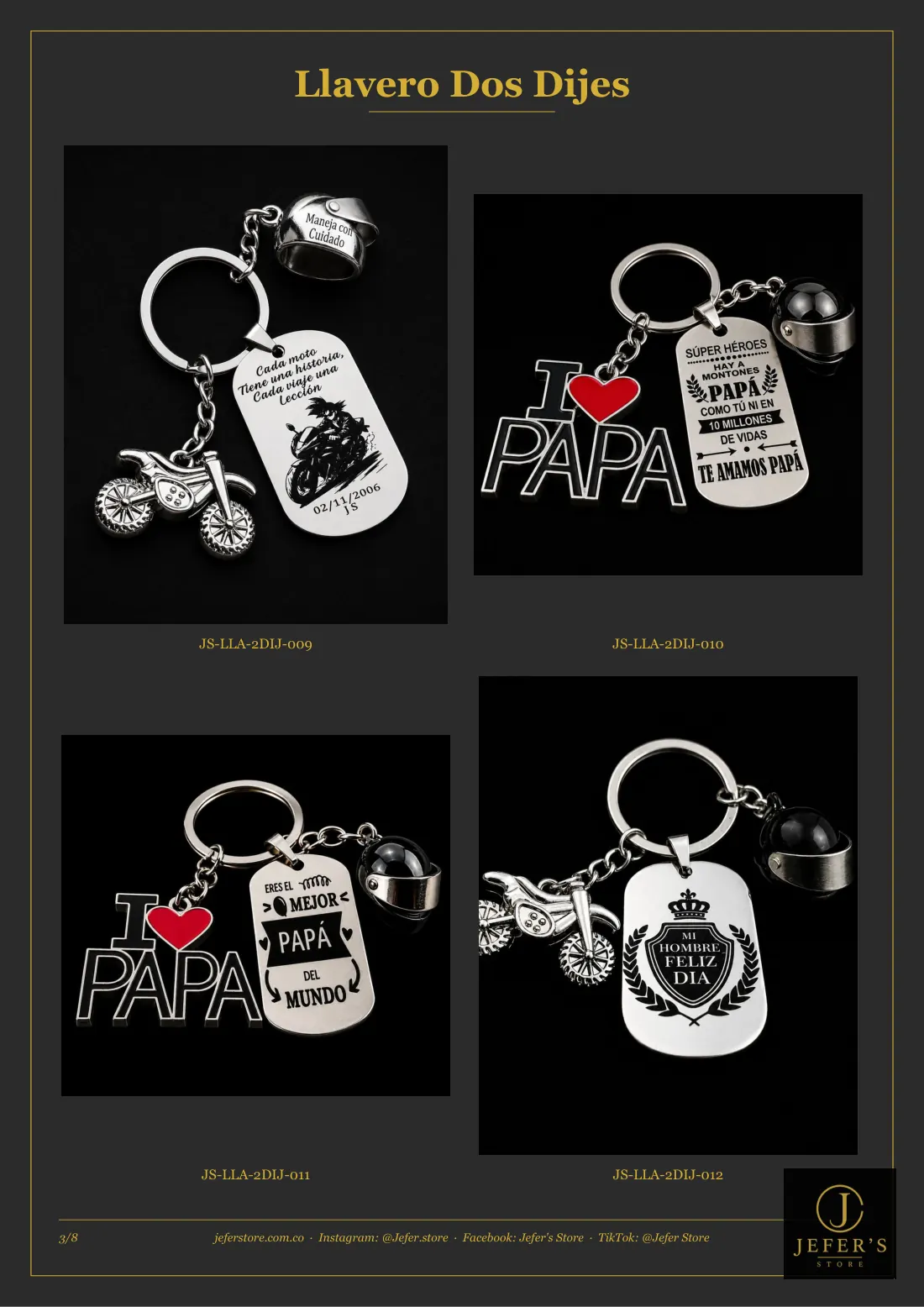 Página 16 de 29 del catálogo de llaveros personalizados