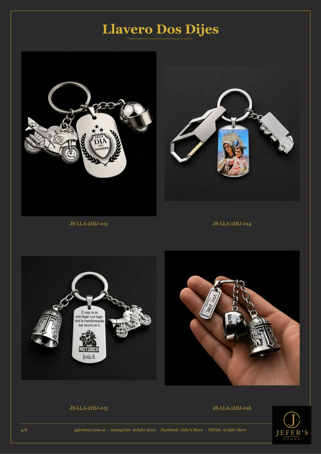 Página 17 de 29 del catálogo de llaveros personalizados