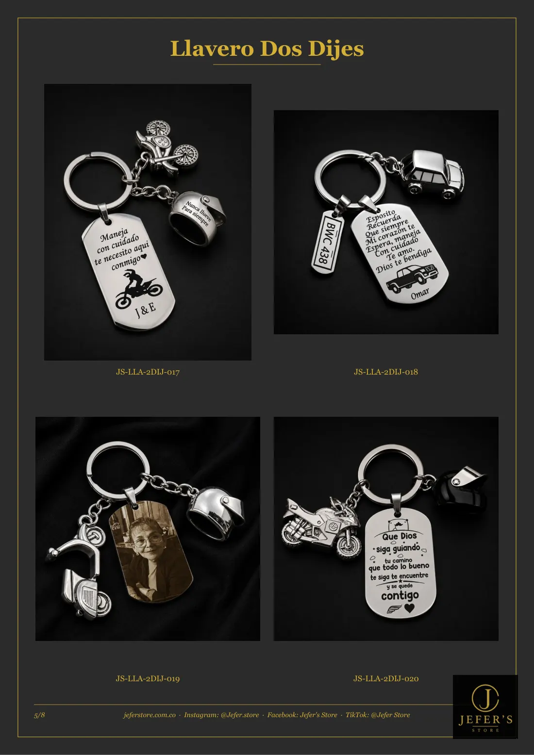 Página 18 de 29 del catálogo de llaveros personalizados