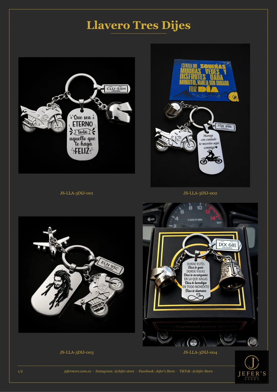 Página 23 de 29 del catálogo de llaveros personalizados