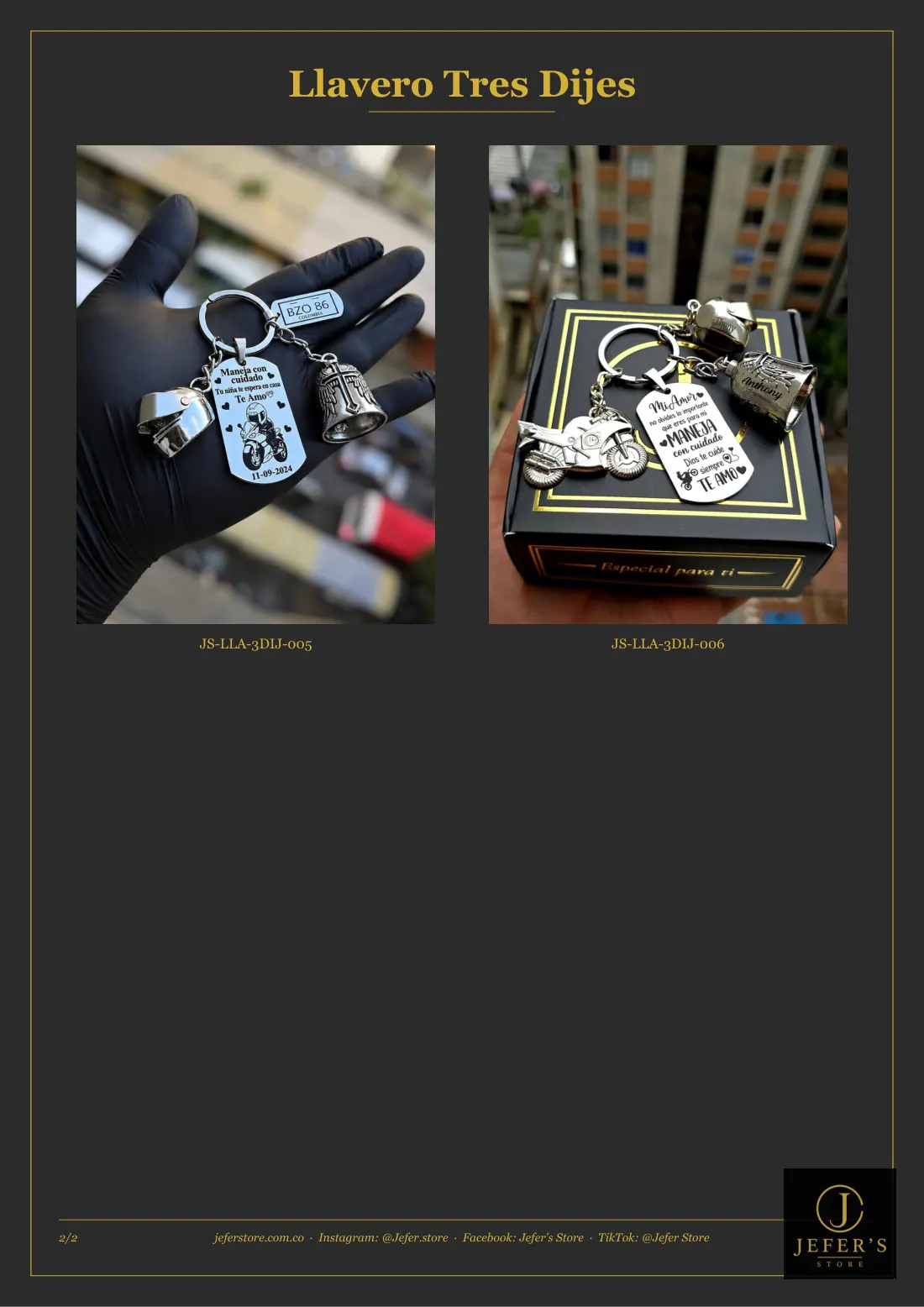 Página 24 de 29 del catálogo de llaveros personalizados
