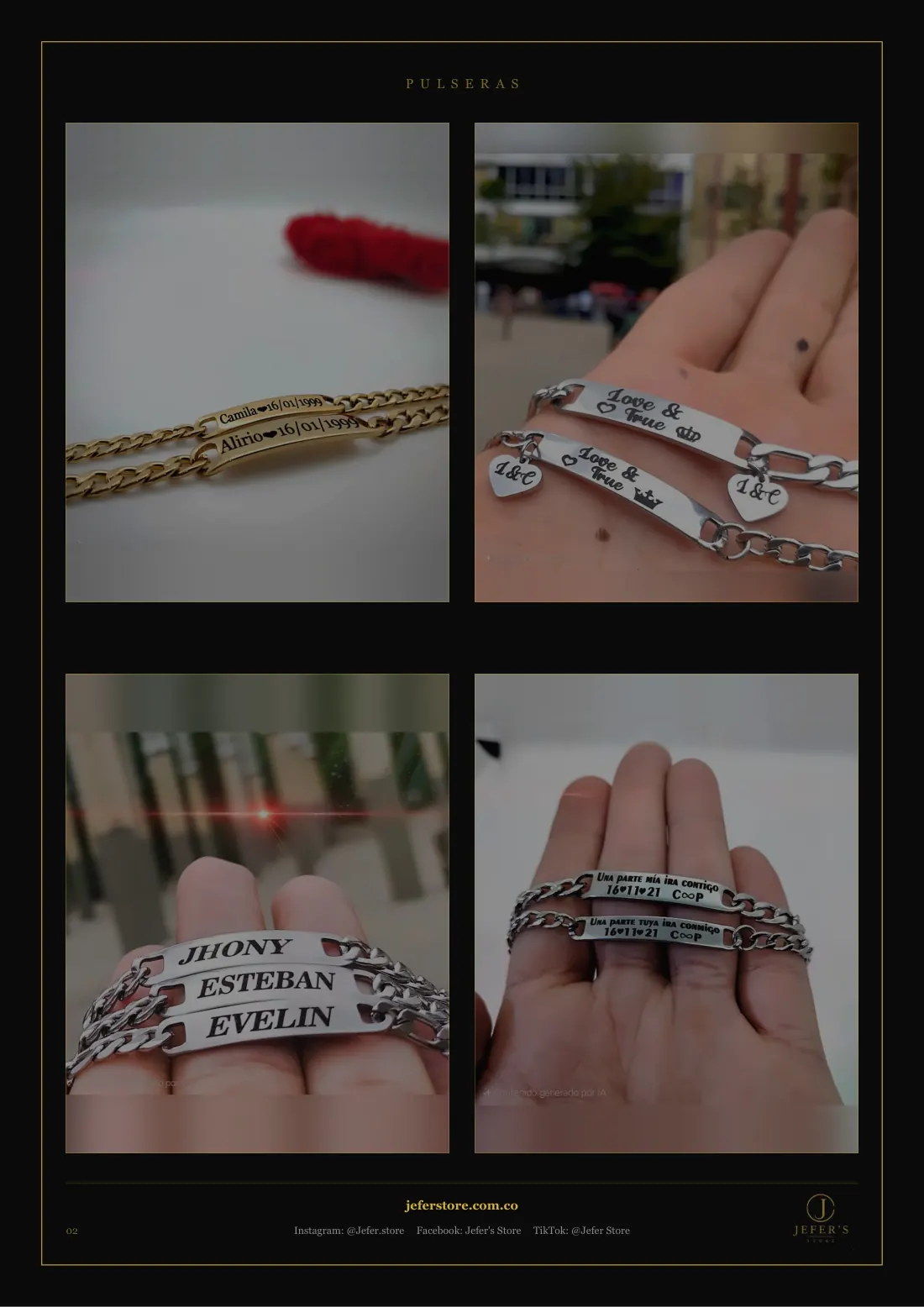 Página 3 de 23 del catálogo de pulseras