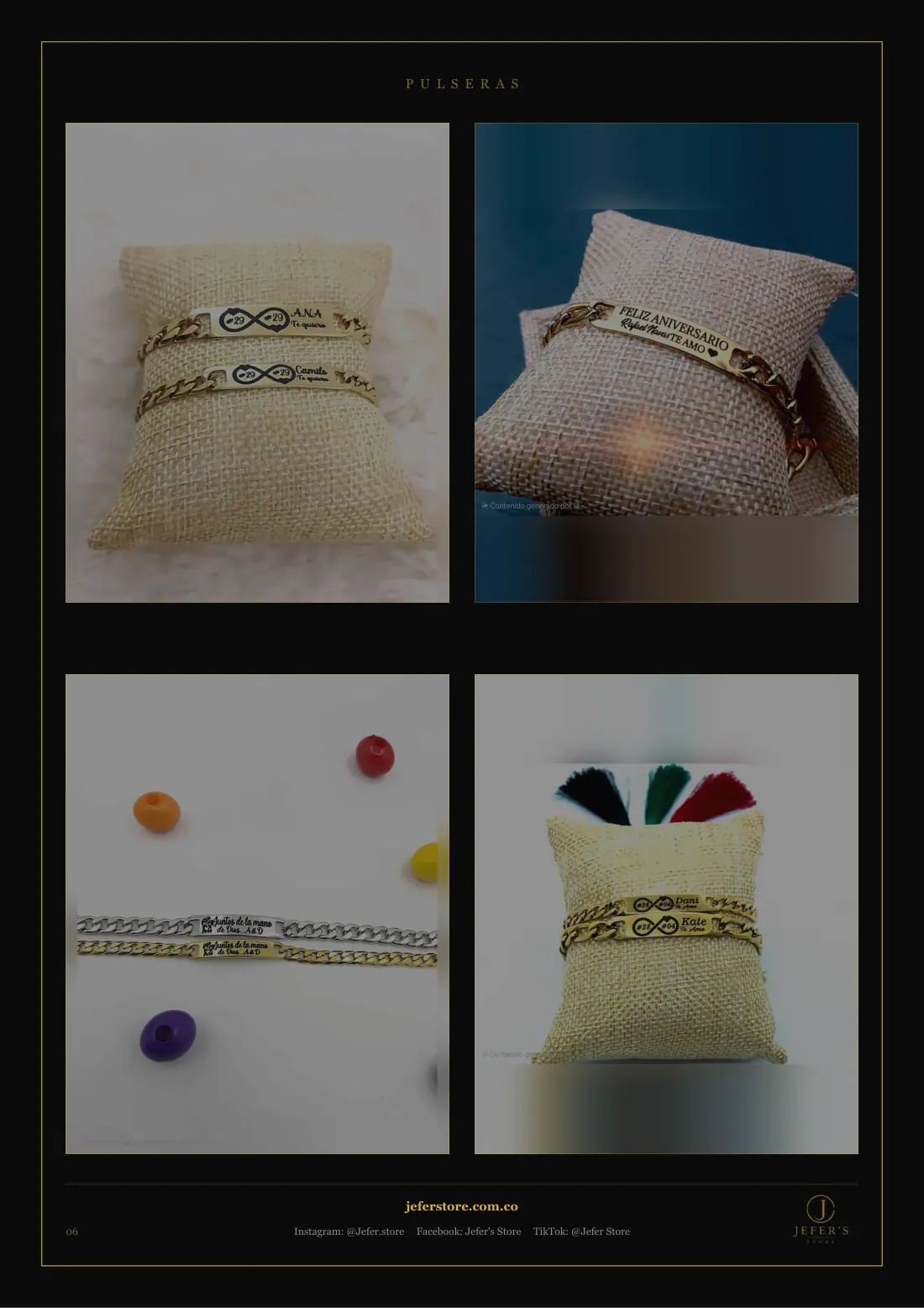 Página 7 de 23 del catálogo de pulseras