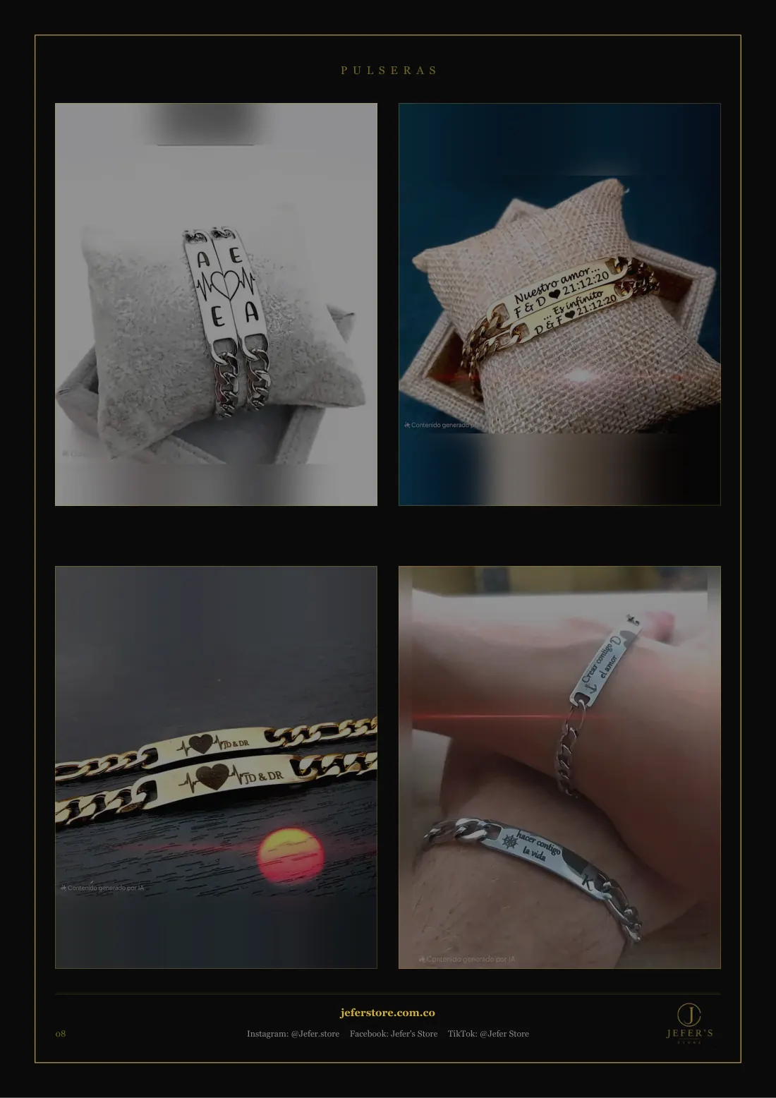 Página 9 de 23 del catálogo de pulseras
