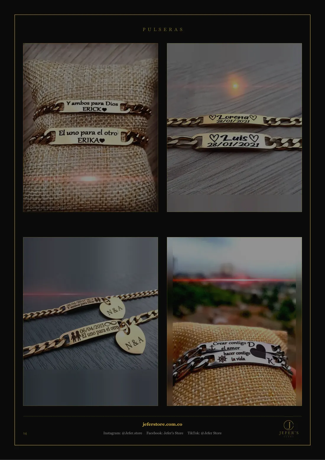 Página 15 de 23 del catálogo de pulseras