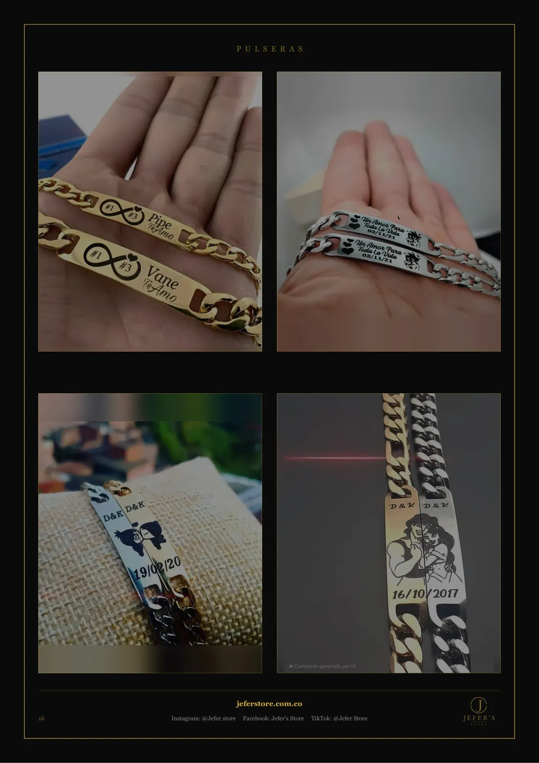 Página 17 de 23 del catálogo de pulseras