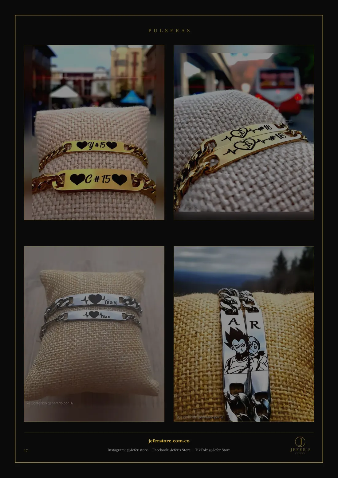 Página 18 de 23 del catálogo de pulseras