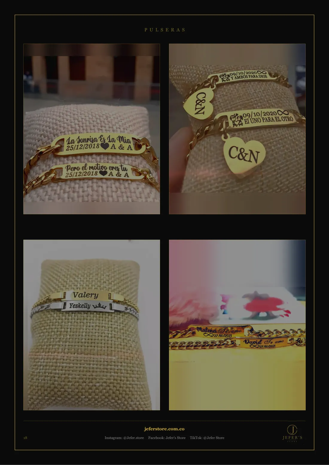 Página 19 de 23 del catálogo de pulseras