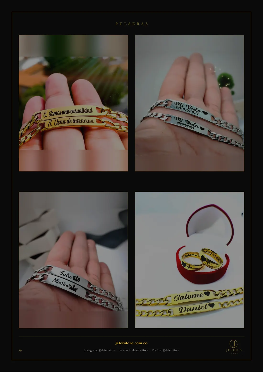 Página 20 de 23 del catálogo de pulseras