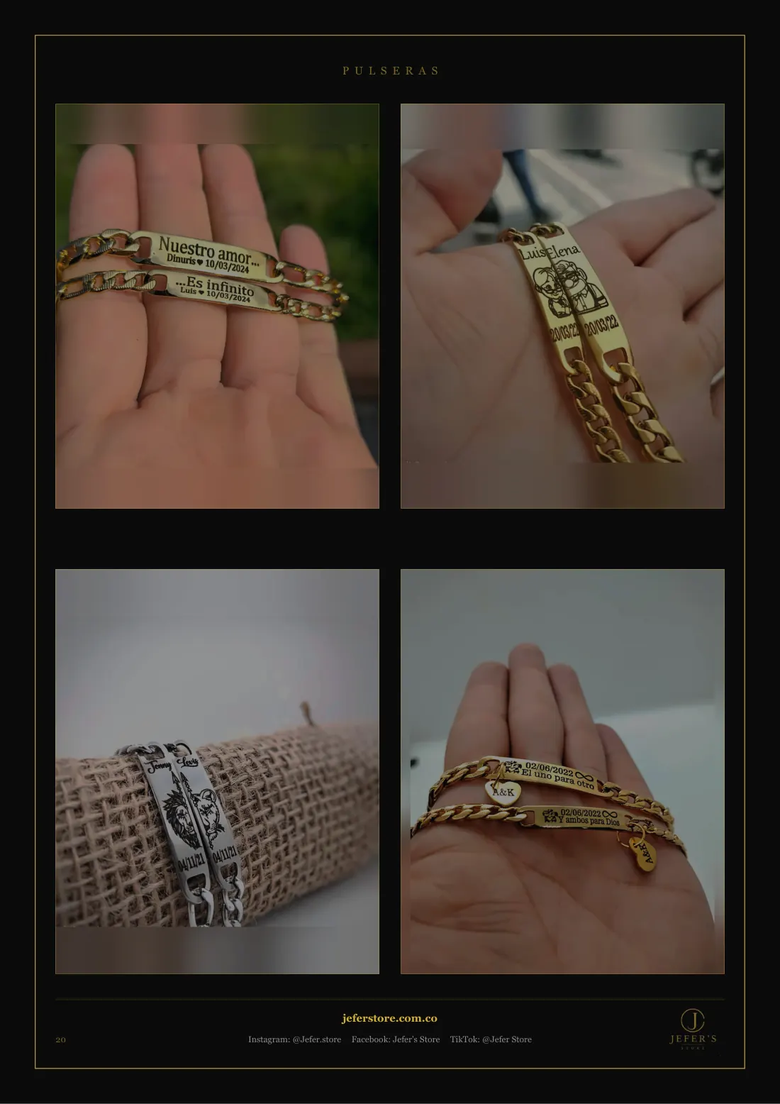 Página 21 de 23 del catálogo de pulseras