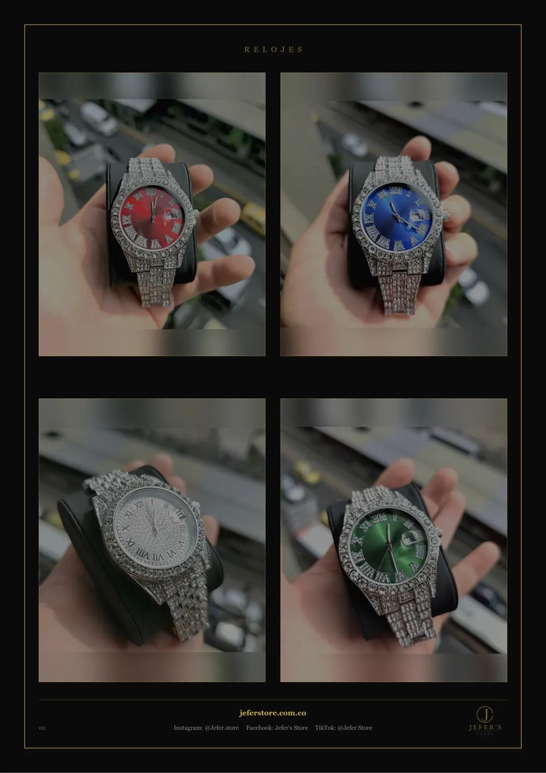 Página 2 de 7 del catálogo de relojes
